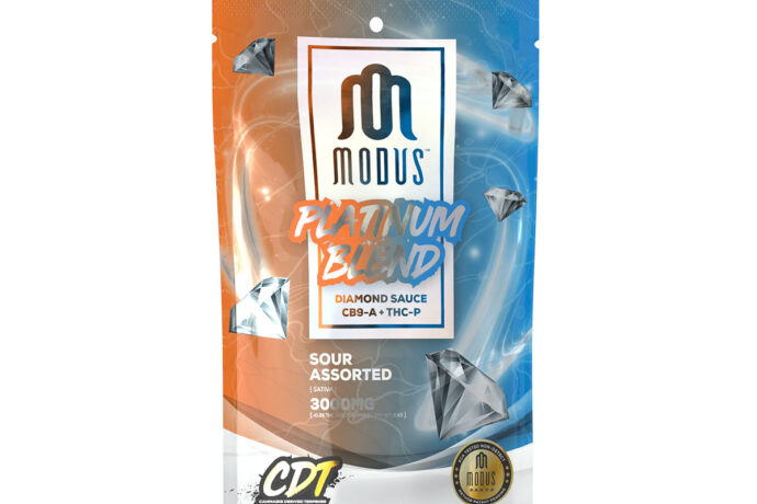 Modus Platinum Gummies - Sour Assorted 3000mg 20 Count