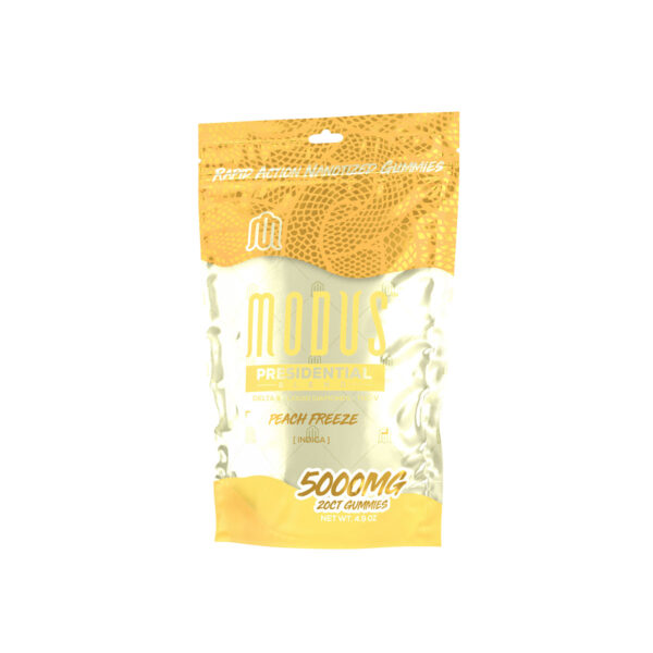 Modus Presidential Gummies - Peach Freeze 5000mg 20 Count