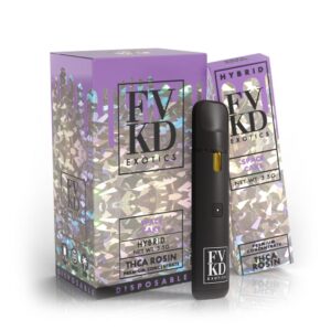 FVKD Exotics THCa Rosin Disposable 3.5G Hybrid - Space Cake