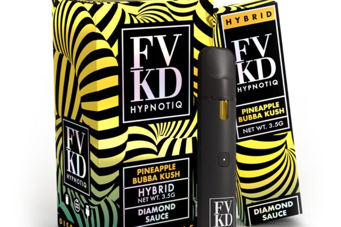 FVKD Hypnotiq Diamond Sauce Disposable 3.5G Hybrid - Pineapple Bubba Kush