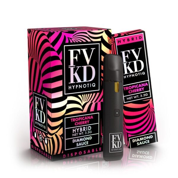 FVKD Hypnotiq Diamond Sauce Disposable 3.5G Hybrid - Tropicana Cherry