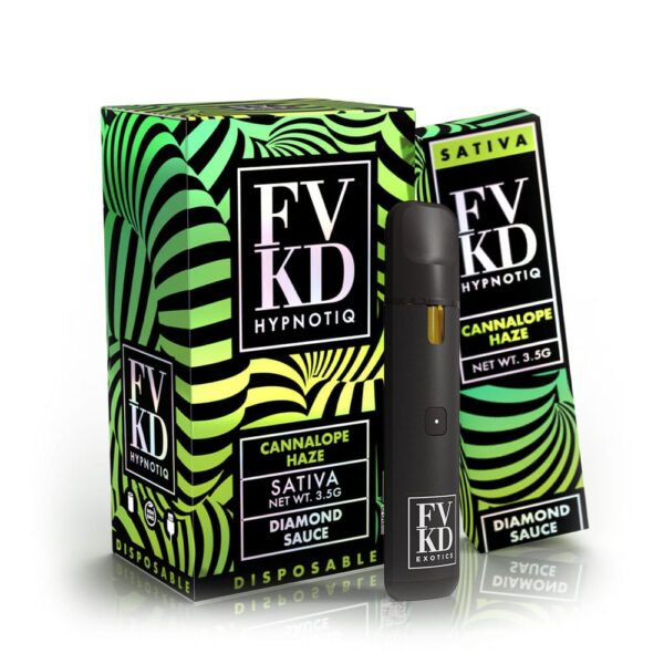 FVKD Hypnotiq Diamond Sauce Disposable 3.5G Sativa - Cannalope Haze