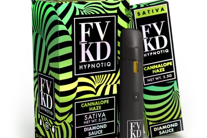 FVKD Hypnotiq Diamond Sauce Disposable 3.5G Sativa - Cannalope Haze