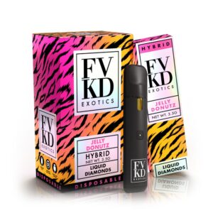 FVKD Liquid Diamonds Disposable 3.5G Hybrid - Jelly Donuts
