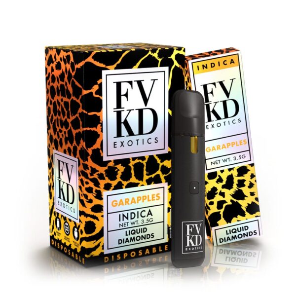 FVKD Liquid Diamonds Disposable 3.5G Indica - Garraples
