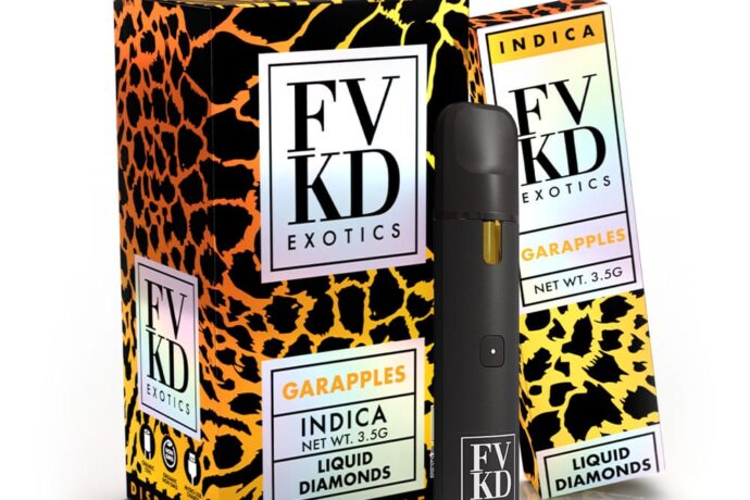 FVKD Liquid Diamonds Disposable 3.5G Indica - Garraples