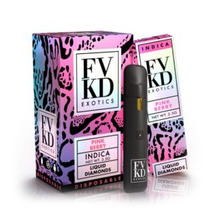 FVKD Liquid Diamonds Disposable 3.5G Indica - Pink Berry