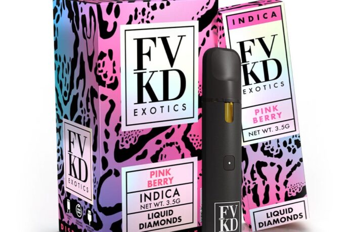 FVKD Liquid Diamonds Disposable 3.5G Indica - Pink Berry FVKD Liquid Diamonds Disposable 3.5G Indica - Pink Berry