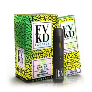 FVKD Liquid Diamonds Disposable 3.5G Sativa - Green Crack