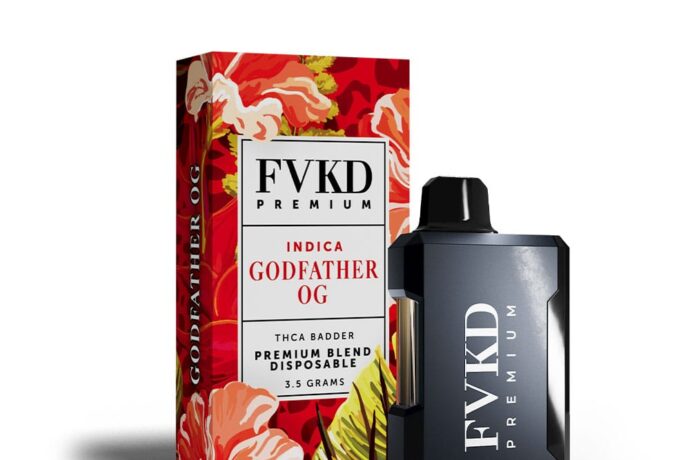 FVKD Premium THCa Badder Disposable Indica - Godfather OG