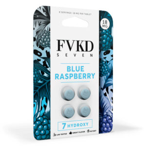 FVKD Seven 7-Hydroxy Tablets 18mg 4Ct - Blue Rasberry