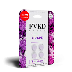 FVKD Seven 7-Hydroxy Tablets 60mg 4Ct - Grape