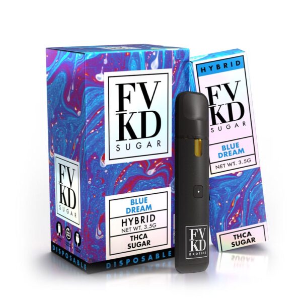 FVKD THCa Sugar Disposable 3.5G Hybrid - Blue Dream