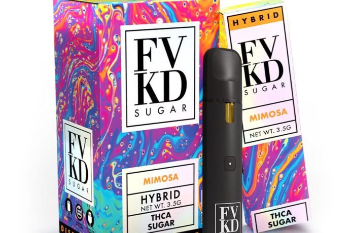 FVKD THCa Sugar Disposable 3.5G Hybrid - Mimosa