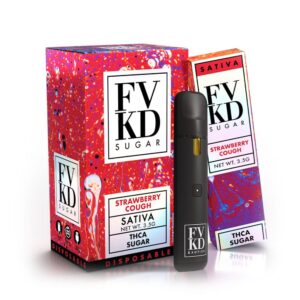FVKD THCa Sugar Disposable 3.5G Sativa - Strawberry Cough