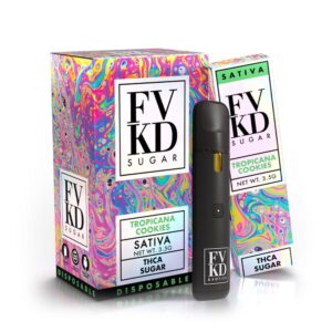 FVKD THCa Sugar Disposable 3.5G Sativa - Tropicana Cookies